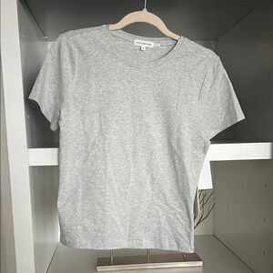 Good American Black Short Sleeve Tee